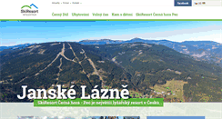 Desktop Screenshot of cerny-dul.cz